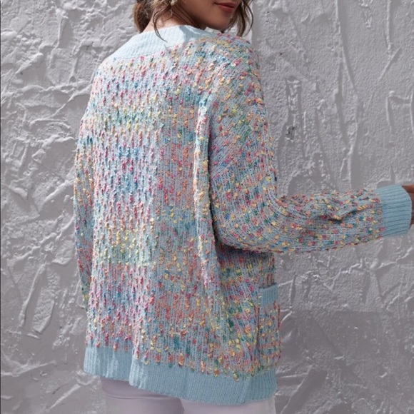 Button oversized cardigan coat - Picture 4 of 15